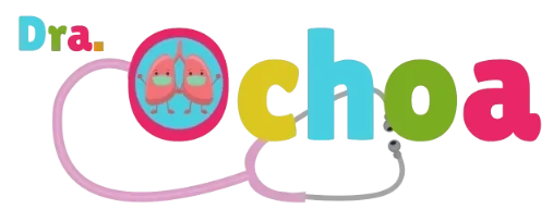 Logotipo de la Dra. Elieth Ochoa, neumopediatra